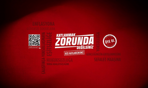 CHP üyelik kampanyası,Cumhuriyet Halk Partisi,#KatlanmakZorundaDeğilsiniz ,umut,cesaret,teslim olmak yok,CHP'ye katıl,uyelik.chp.org.tr