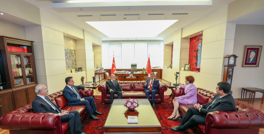CHP Genel Başkanı Kemal Kılıçdaroğlu, Liderler Buluşmasına Ev Sahipliği Yaptı