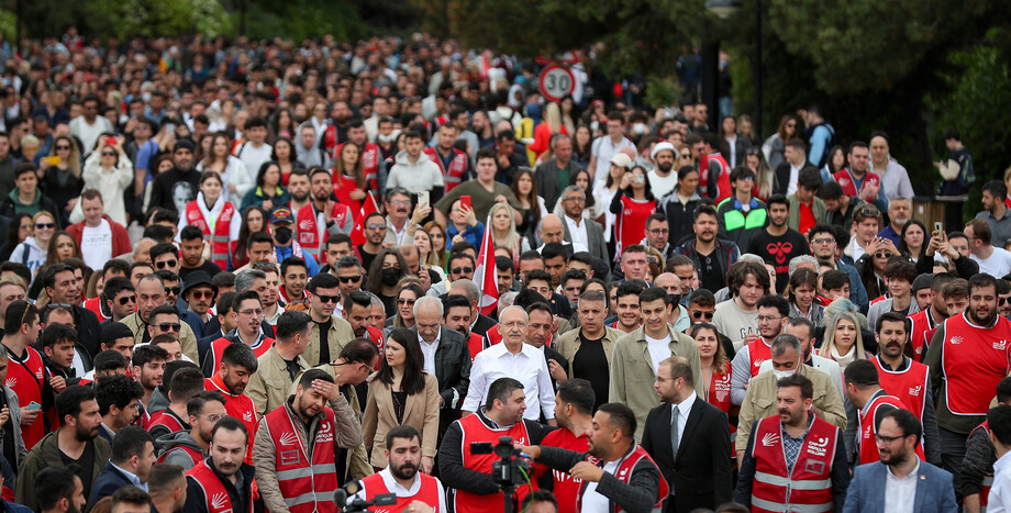 CHP Genel Başkanı Kemal Kılıçdaroğlu, Büyük Gençlik Yürüyüşü’ne Katıldı