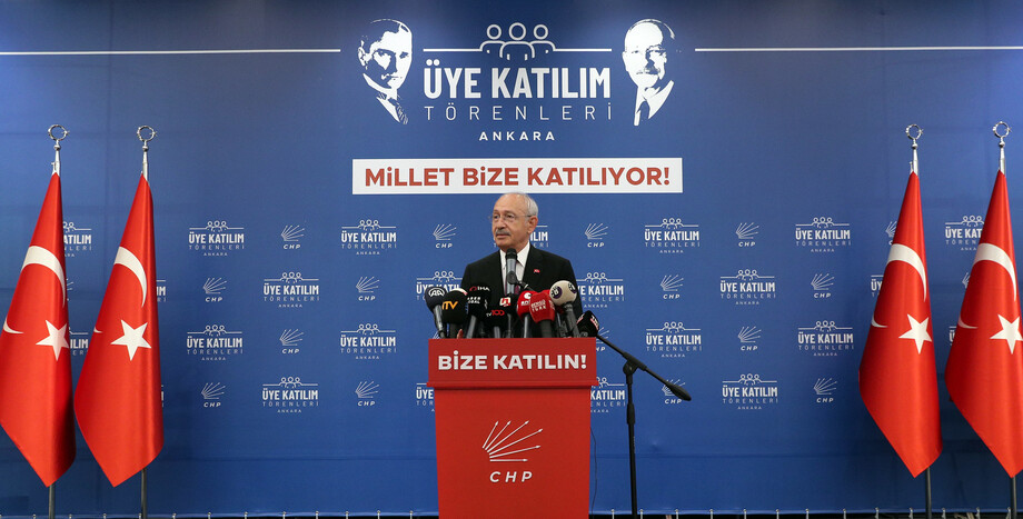 CHP Genel Başkanı Kemal Kılıçdaroğlu, Ankara’da Üye Katılım Törenine Katıldı