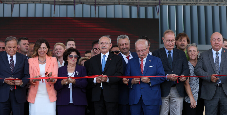 CHP Lideri Kılıçdaroğlu, Tekirdağ Büyükşehir Belediyesi Yeni Hizmet Binası Açılış Törenine Katıldı