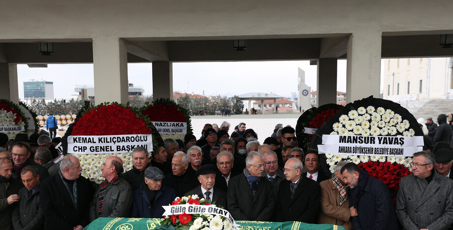 CHP Genel Başkanı Kemal Kılıçdaroğlu, Okay Karayalçın’ın Cenaze Törenine Katıldı