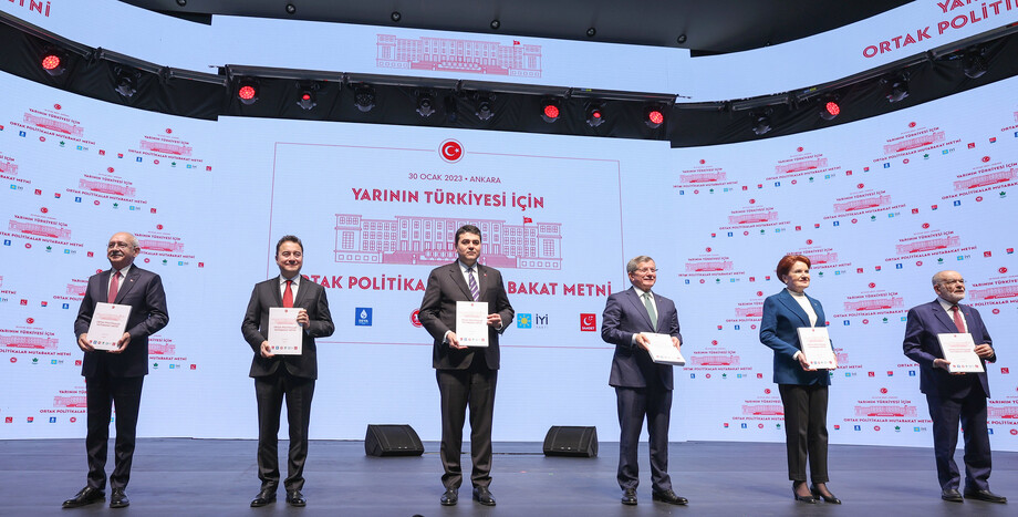 CHP Genel Başkanı Kemal Kılıçdaroğlu, Ortak Politikalar Mutabakat Metni Tanıtım Toplantısına Katıldı