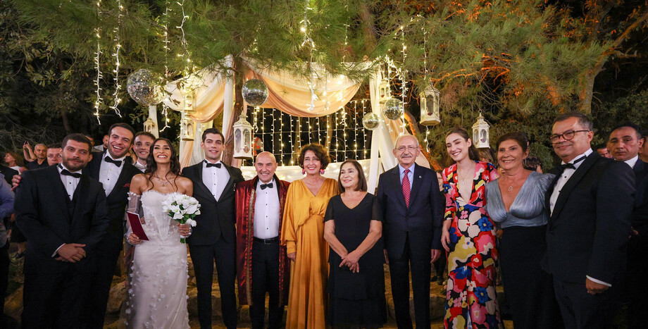 CHP Genel Başkanı Kemal Kılıçdaroğlu, Duygu ve Çağan Çiftinin Düğün Törenine Katıldı