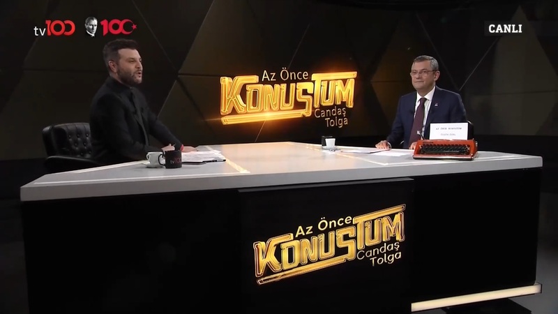 CHP Genel Başkanı Özgür Özel, TV100'de “Candaş Tolga Işık ile Az Önce Konuştum” Programına Katıldı (12 Aralık 2023) - Cumhuriyet Halk Partisi