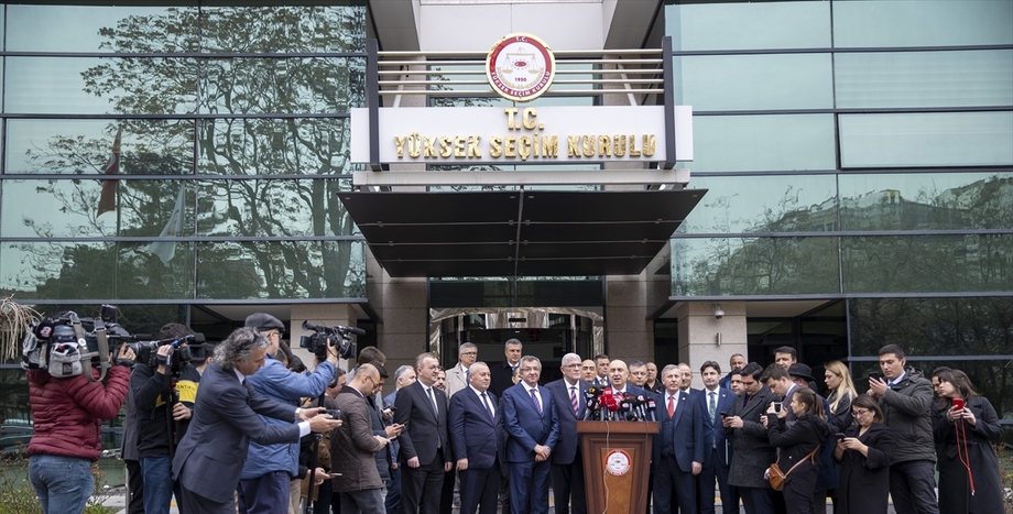 CHP Genel Başkanı ve Cumhurbaşkanı Adayı Kemal Kılıçdaroğlu'nun Adaylık Başvurusu Yapıldı