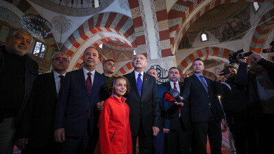 Kemal Kılıçdaroğlu,Millet İttifakı,Cumhurbaşkanı Adayı,Edirne,Eski Camii,Bulgaristan Ziyareti,Sana Söz,Bay Kemal