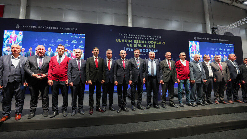CHP,Kemal Kılıçdaroğlu,Cumhurbaşkanı Adayı,14 Mayıs,İstanbul,Sana Söz,Ulaşım Esnafı,Şoförler