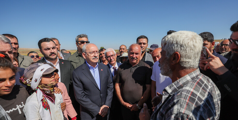 CHP Genel Başkanı Kemal Kılıçdaroğlu, Bala'da Üreticiler ve Tarım İşçileriyle Bir Araya Geldi