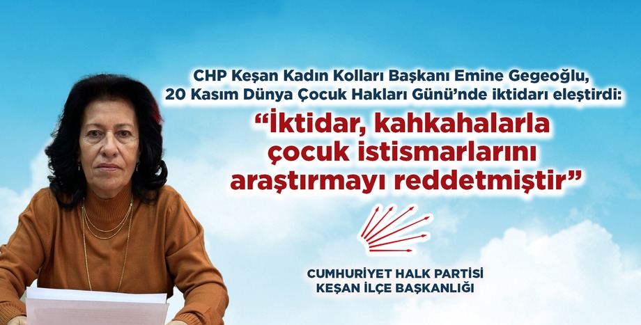 “İktidar, kahkahalarla çocuk istismarlarını araştırmayı reddetmiştir”