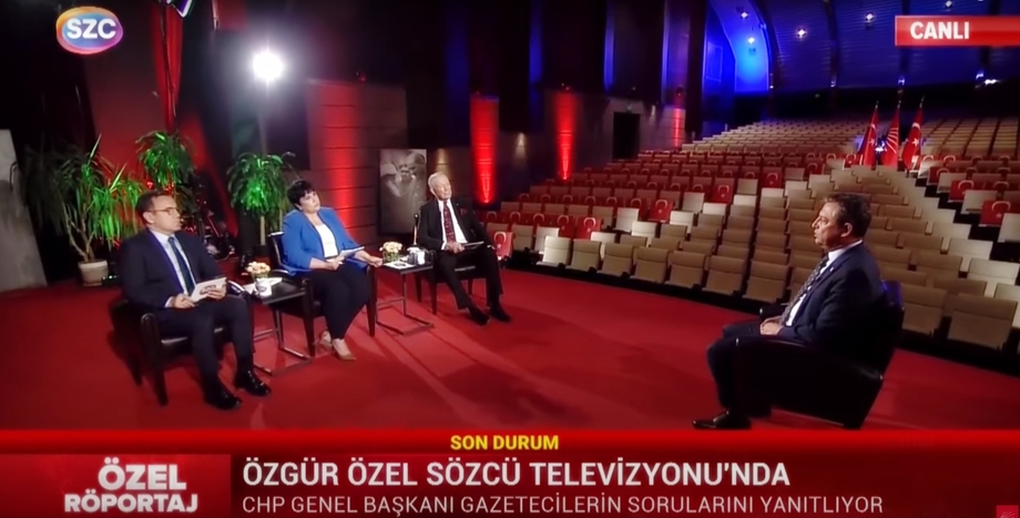 CHP Genel Başkanı Özgür Özel Sözcü TV’de: “Vatandaşın Talebi Erken Seçim Olursa Tabii Ki Ülkeyi O Uçurumun Kenarından Alacağız”