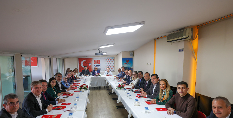 Cumhuriyet Halk Partisi Merkez Yönetim Kurulu, Samsun İl Başkanlığında Toplandı