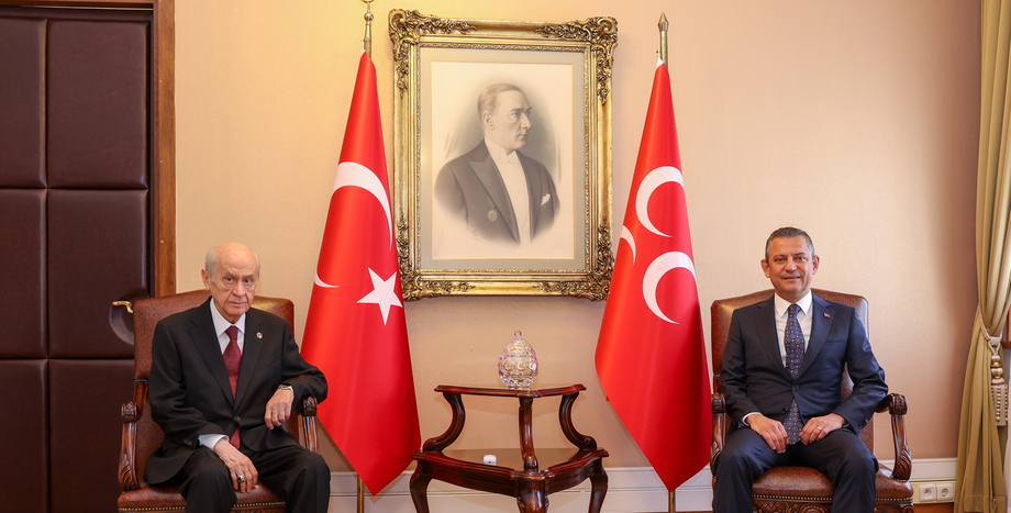 CHP Genel Başkanı Özgür Özel, MHP Genel Başkanı Devlet Bahçeli ile Görüştü