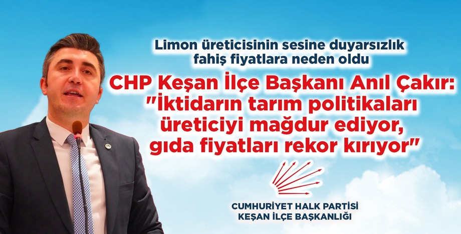 Limon üreticisinin sesine duyarsızlık fahiş fiyatlara neden oldu