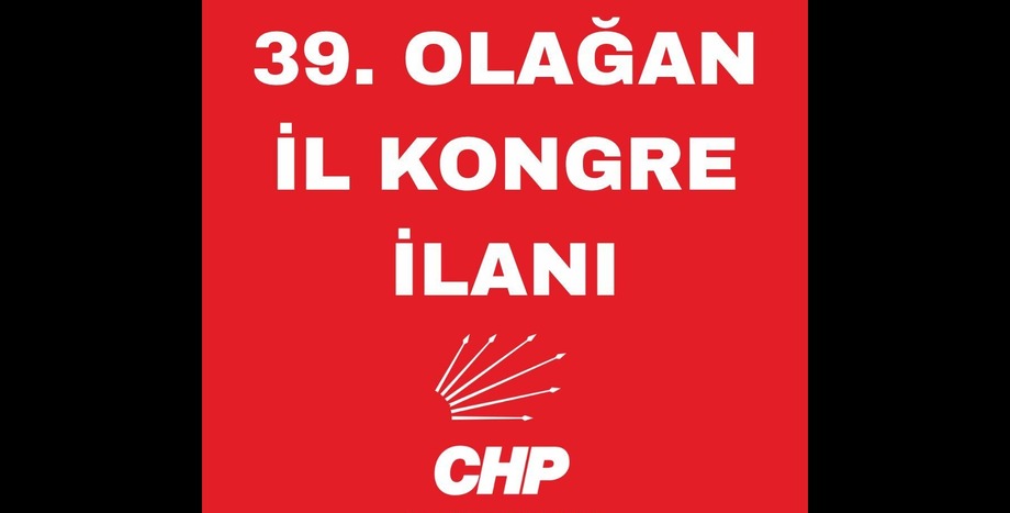 39. OLAĞAN KASTAMONU İL KONGRESİ İLANI