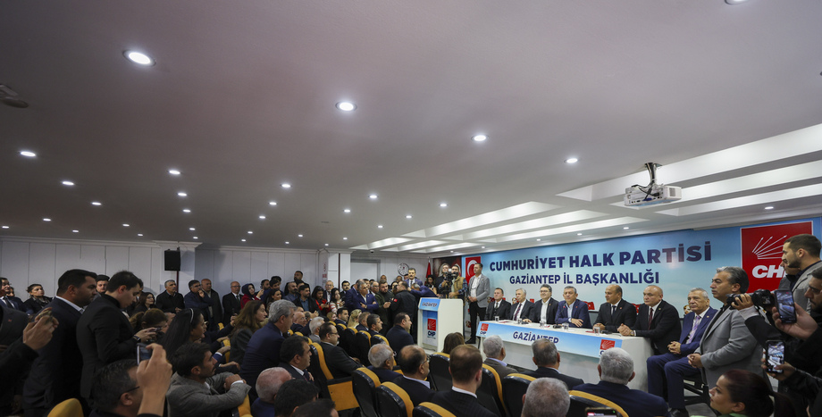 Cumhuriyet Halk Partisi Genel Başkanı Özgür Özel, Gaziantep'te