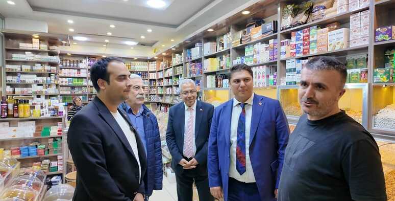 CHP,KONYA,NEJATTÜRKTAŞ,UNUTAKPINAR,KULU,ESNAF