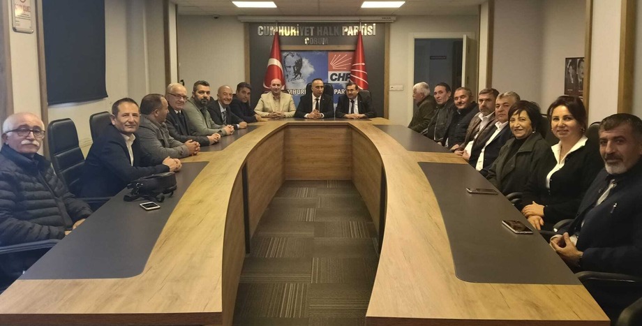 ZİRAAT ODASI YÖNETİMİNDEN  CHP’YE KUTLAMA ZİYARETİ