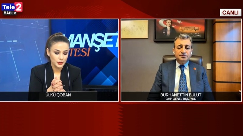 Burhanettin Bulut,CHP haberleri,Tele1 kayyum,erken seçim anketi,gölge kabine,Türkiye bütçe görüşmeleri,masumiyet karinesi,Tele2 haber,Genel Başkan Yardımcısı,İHA,Ergenekon,Balyoz,RTÜK,CHP İktidara hazır