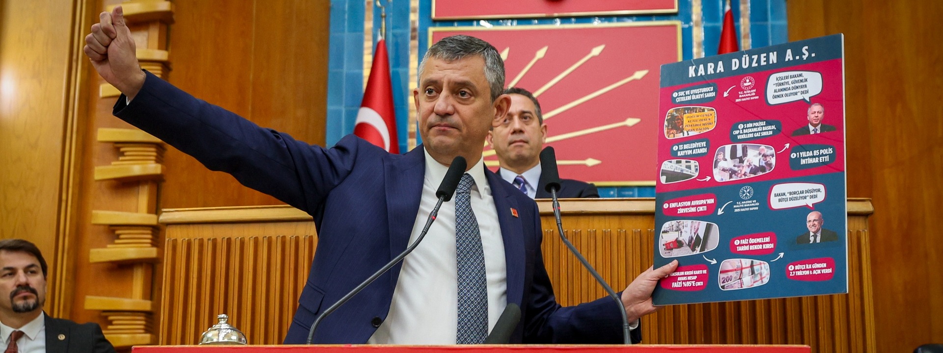 CHP,Cumhuriyet Halk Partisi,TBMM Grup Toplantısı,Ankara,Özgür Özel,Şehit Teğmen Kubilay ,6 Şubat Depremleri Mağdurları,52 bin deprem şehidi,yargı affı,2026 bütçesi,CHP Programı,Plan Bütçe Komisyonuna 49 maddelik CHP önerisi,Tek kişilik hükümet sistemi eleştirisi,sömürü bütçesi,faiz bütçesi,fukaralık bütçesi,19 Mart Sivil Darbesi,Darbenin maliyeti 160 milyar dolar,yıllık enflasyon %30,asgari ücretlinin enflasyonu %63,TÜİK verileri,CHP İstanbul İl Başkanlığına 6 Bin Polis,Adalet,emeklilerin barınma sorunu,enflasyon hedefinde sapma %77,Milli İrade,Ekrem İmamoğlu,demokrasi,Mustafa Kemal Atatürk,cumhuriyet fikrinin sahibi Atatürk,ÖTV,bahis ve uyuşturucu skandalı,Milli Piyango Özelleştirmesi,F35,S400,Putin,Milli Savunma,İş cinayetleri,kadın cinayetleri,kartalkaya faciası,ak partinin kara düzeni,KADAŞ Kara Düzen AŞ,Özgür Özel Grup Toplantısı açıklamaları izle,Özgür Özel: “Artık Karşımızda Bir İktidar Partisi Yok”,"AK Parti Yönetme Kabiliyetini Tamamen Yitirmiştir",Türkiye'nin Yeni İktidar Alternatifi: Cumhuriyet Halk Partisi,"Milletimiz Müsterih Olsun, Çözüm Kadrolarımızla Geliyoruz",Ekonomik ve Sosyal Krizin Sorumlusu Mevcut Yönetimdir,Özgür Özel sandık çağrısı,erken seçim talebi