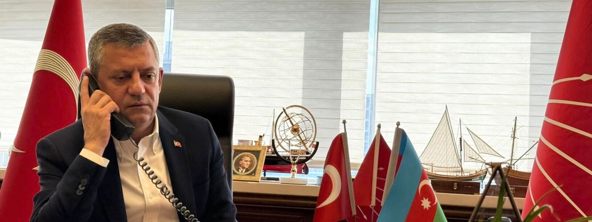CHP,Özgür Özel telefon,Hüsamettin Cindoruk sağlık durumu,CHP güncel haberler,TBMM eski başkanı Cindoruk