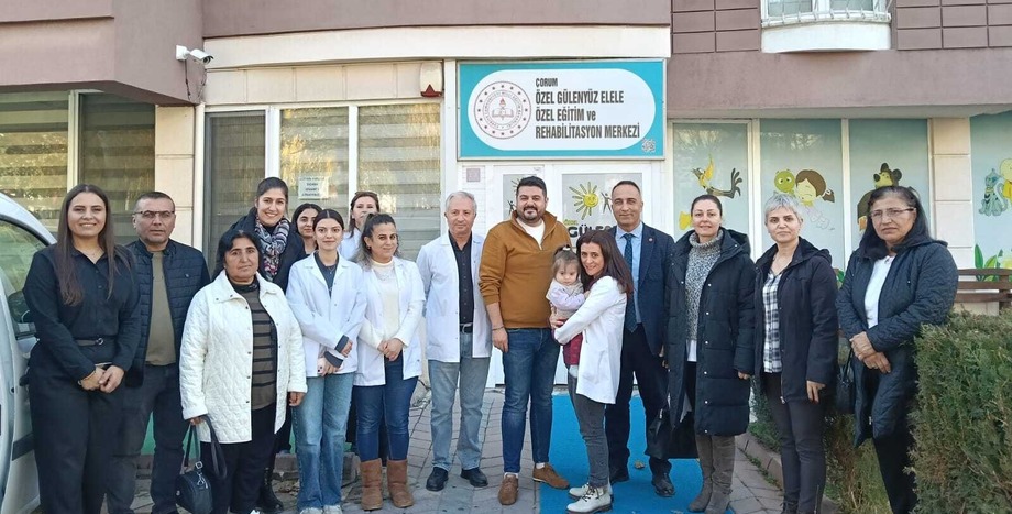 Çorum Özel Gülenyüz Elele Özel Eğitim Rehabilitasyon ve Yaşam Derneği Ziyareti