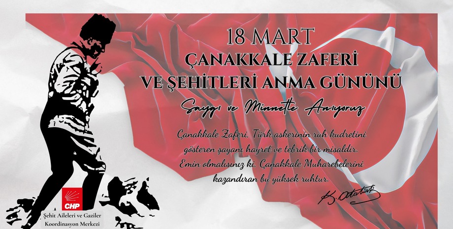 18 Mart Çanakkale Zaferi ve Şehitleri Anma Gününde Şehitlerimizi Minnetle Anıyoruz