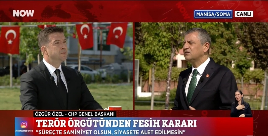 CHP Genel Başkanı Özgür Özel: “Hem Barışın Hem De Türkiye’nin Bölünmez Bütünlüğünün Güvencesiyiz”