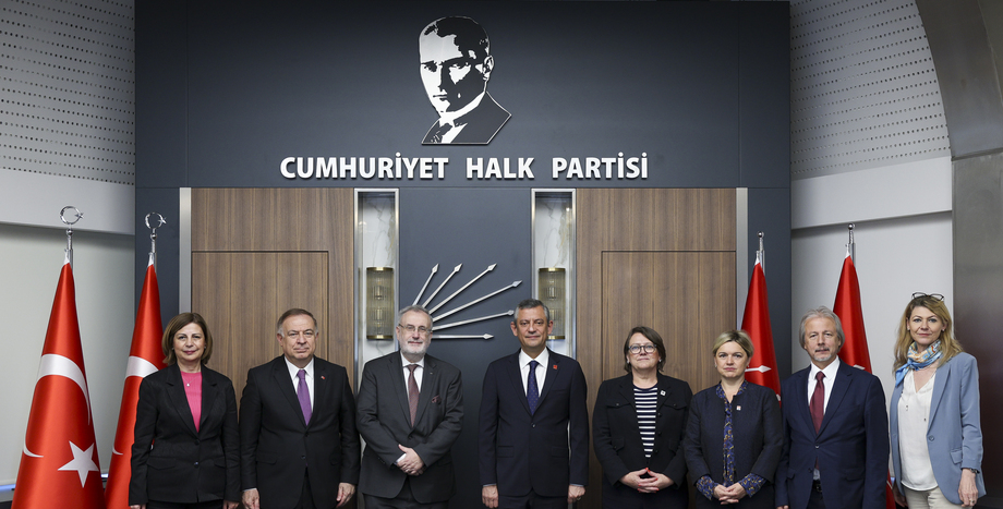 CHP Genel Başkanı Özgür Özel, Marc Cools’u Kabul Etti