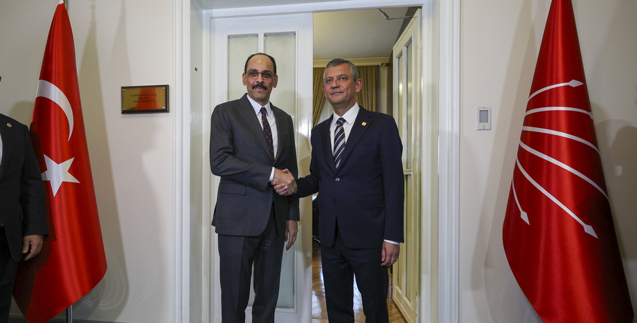CHP Genel Başkanı Özgür Özel, MİT Başkanı İbrahim Kalın ile Bir Araya Geldi