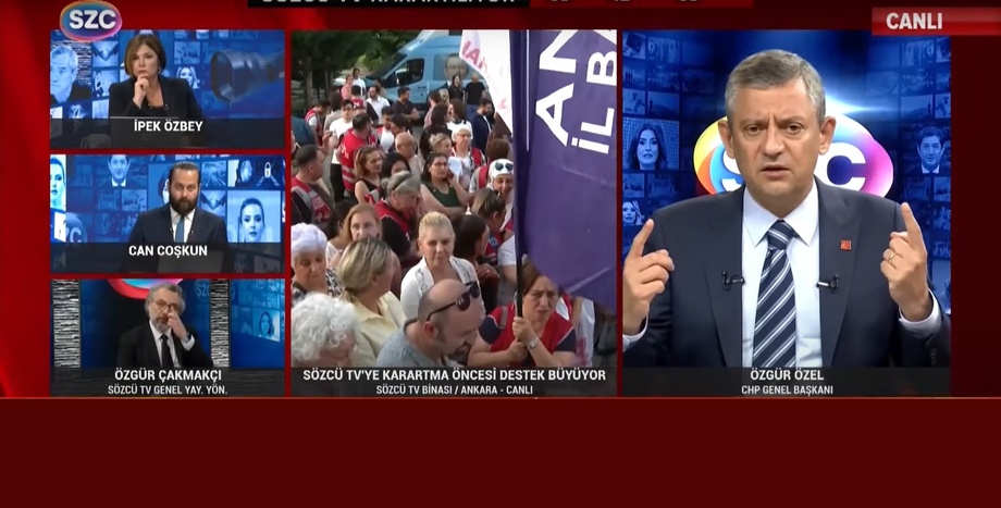 CHP Lideri Özgür Özel, SZC TV’yi Ziyaret Etti: “İktidar, Kötülükte Sınır Tanımıyor”
