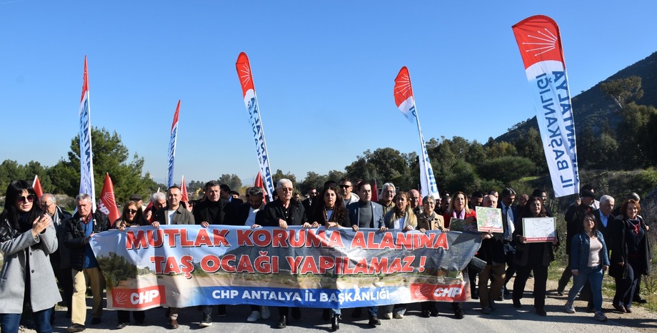 Mutlak koruma alanına taş ocağı yapılamaz