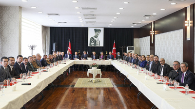 Cumhuriyet Halk Partisi ,Genel Başkan Özgür Özel,Doğu Güneydoğu İl Başkanları,Kanaat Önderleri ,Ankara,Mogan 