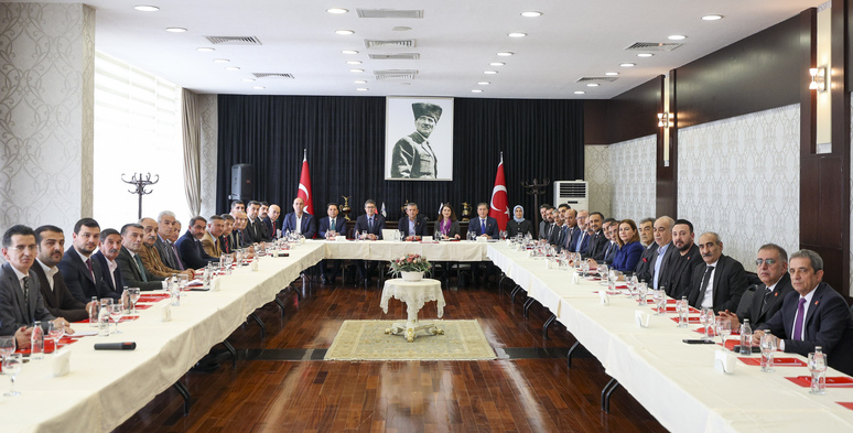 Cumhuriyet Halk Partisi ,Genel Başkan Özgür Özel,Doğu Güneydoğu İl Başkanları,Kanaat Önderleri ,Ankara,Mogan 
