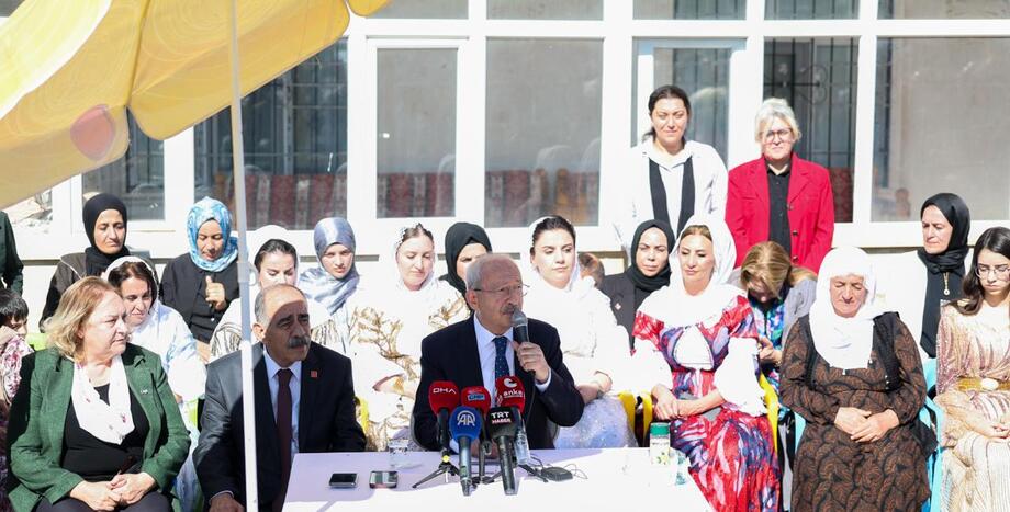 CHP Genel Başkanı Kemal Kılıçdaroğlu, Şırnak’ta Düzenlenen “Gökyüzü Sofrası” Programında Vatandaşlarla Bir Araya Geldi