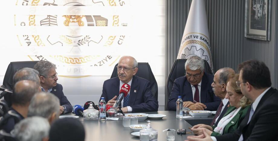CHP Genel Başkanı Kemal Kılıçdaroğlu, Cizre Ticaret ve Sanayi Odasını Ziyaret Etti