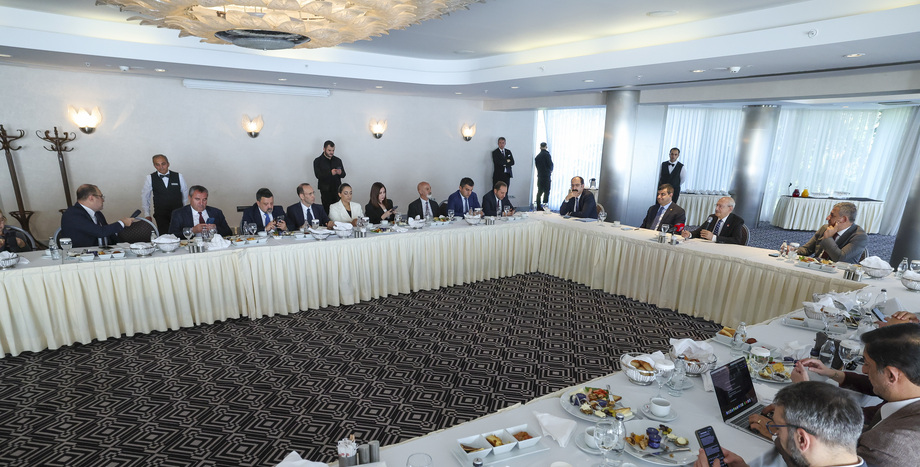 CHP Genel Başkanı Kemal Kılıçdaroğlu, Televizyonların Ankara Temsilcileriyle Bir Araya Geldi