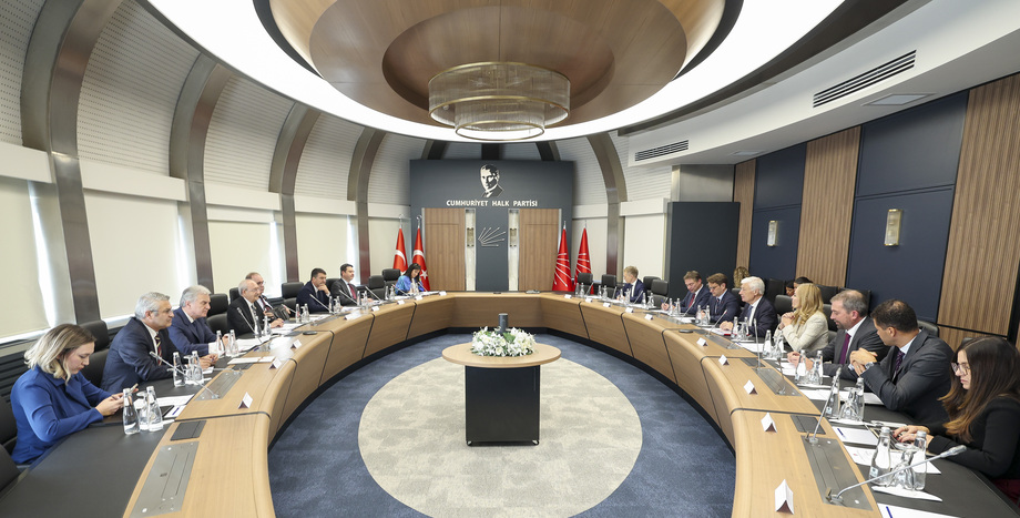 CHP Lideri Kemal Kılıçdaroğlu, Lüksemburg Temsilciler Meclisi Başkanı Claude Wiseler Başkanlığındaki Heyet ile Görüştü