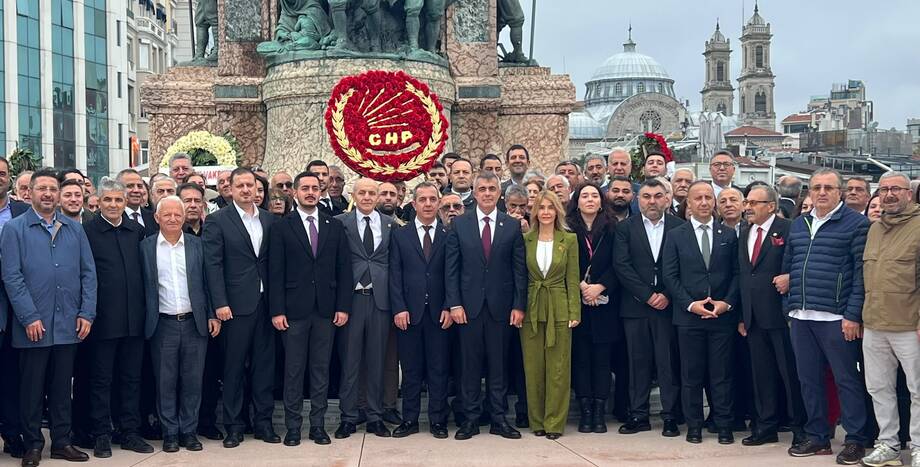 CHP,29 Ekim,çelenk