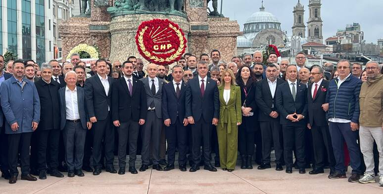 CHP,29 Ekim,çelenk