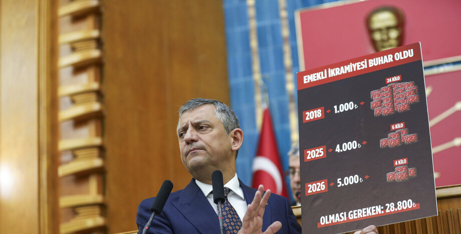 CHP Lideri Özgür Özel: “Emekli İkramiyesi 2018’de 24 Kilo Kuşbaşı Alıyordu, 2025 Yılında 6 Kilo Kuşbaşına Düştü”