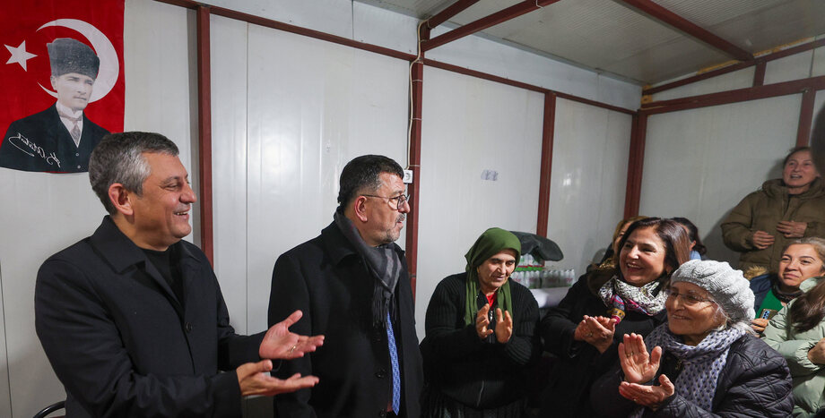 CHP Lideri Özgür Özel, Malatya Akçadağ ve Ören'de...