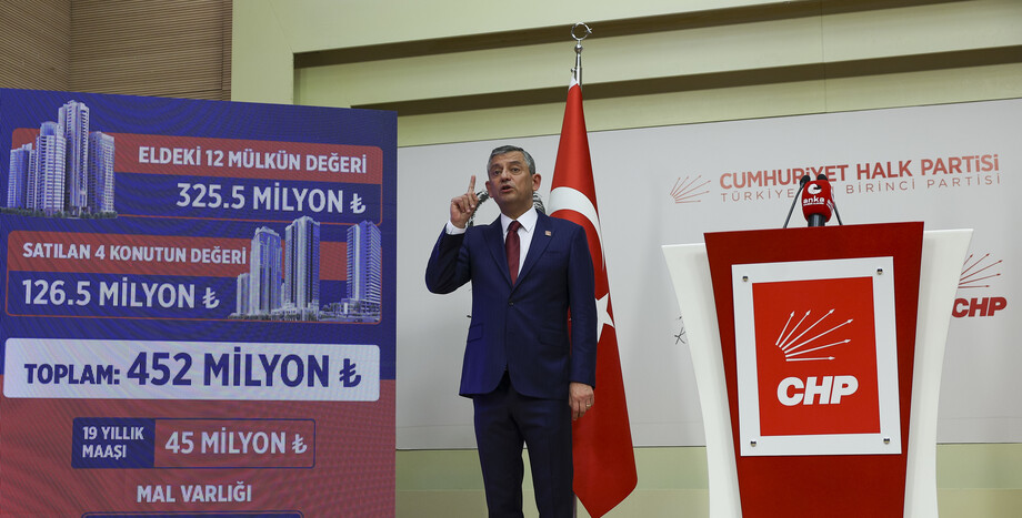 CHP Lideri Özgür Özel: “Akın Gürlek’in Elindeki ve Satılan Gayrimenkullerinin Toplam Değeri 452 Milyon Lira”