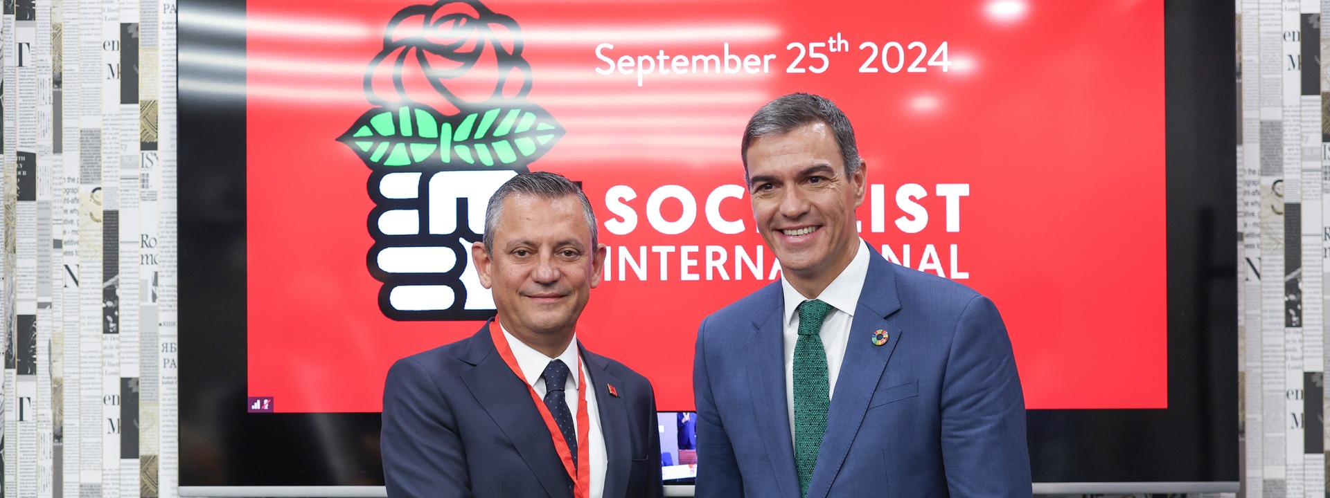 Özgür Özel,Pedro Sánchez,Cumhuriyet Halk Partisi,Sosyalist Enternasyonal,Uluslararası Hukuk,Diplomasi Çağrısı,ABD İran Saldırısı,İsrail İran Gerilimi,Orta Doğu Barışı,Bölgesel İstikrar,Ekonomik Misilleme Tehdidi,İlerici Hareket,Çok Taraflılık,Donald Trump İspanya Açıklaması,İnsani Hukuk,Demokratik Hesap Verebilirlik