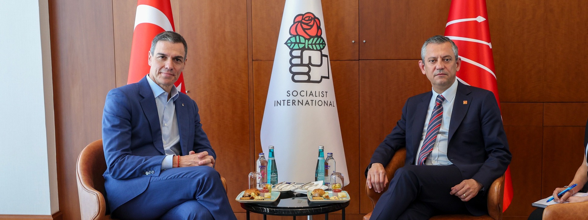 Özgür Özel,Pedro Sánchez,İspanya Türkiye İlişkileri,Dayanışma Mesajı,SE,SI,Sosyalist Enternasyonal,Dış Politika,ABD ve İsrail İran Saldırısı