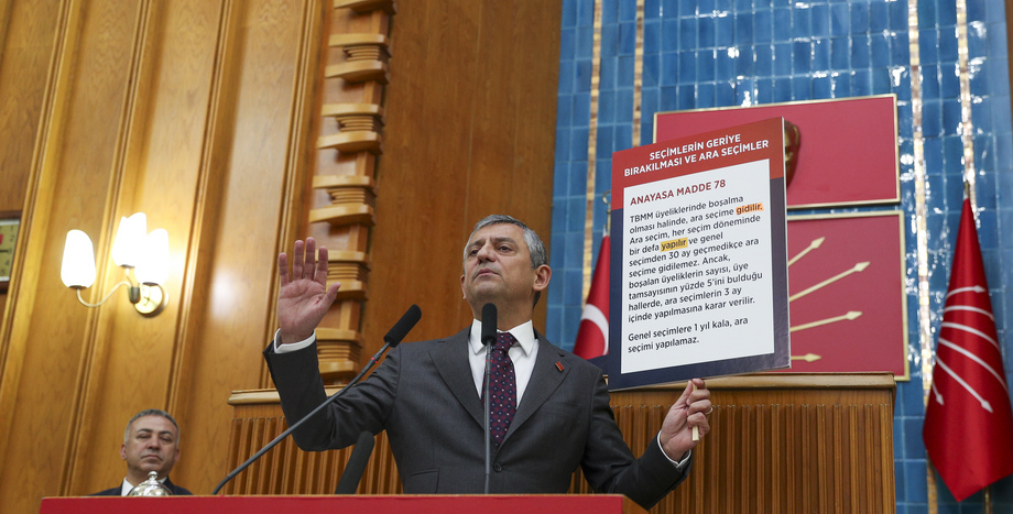 Cumhuriyet Halk Partisi Genel Başkanı Özgür Özel: “Ya Ara Seçim Yapılacak Ya Da Korkaklar Tarihe Yazılacak”