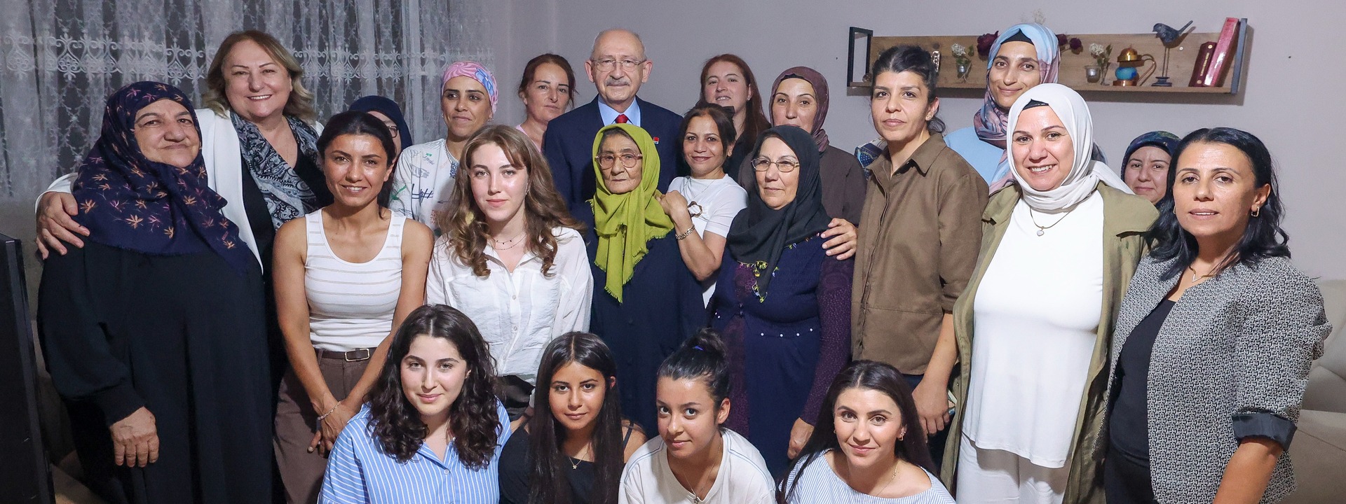 Kemal Kılıçdaroğlu Sincan ziyareti,Kemal Kılıçdaroğlu ev işçisi kadınlar,CHP kadın emekçiler buluşması,Sincan gündelikçi kadınlar toplantısı