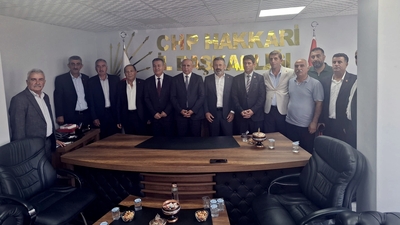 CHP Genel Başkan Yardımcıları Hakkari ziyareti,Nevaf Bilek ,Adnan Demirci ,Nazım Demir CHP Hakkari,CHP bölge ziyaretleri 2026,Hakkari CHP teşkilat çalışmaları,Siyaset