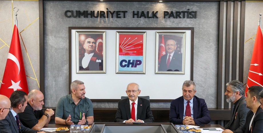 CHP Genel Başkanı Kemal Kılıçdaroğlu, Gaziler Günü Dolayısıyla Gazilerle Bir Araya Geldi