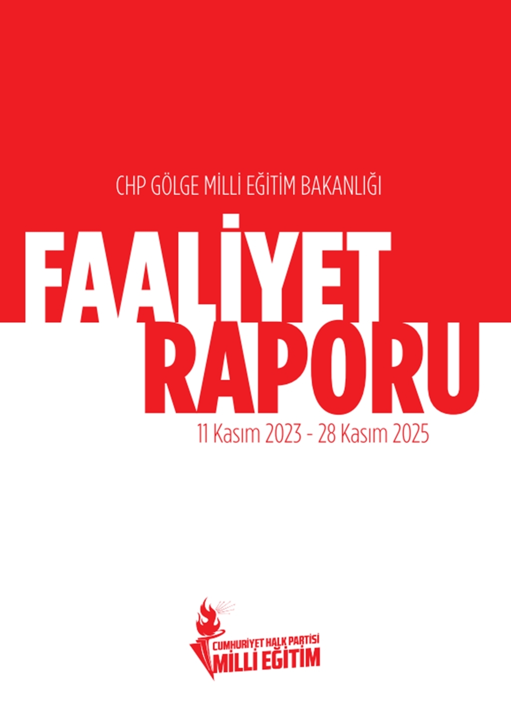 GÖLGE MİLLİ EĞİTİM BAKANLIĞI FAALİYET RAPORU (11 KASIM 2023- 28 KASIM 2025) 